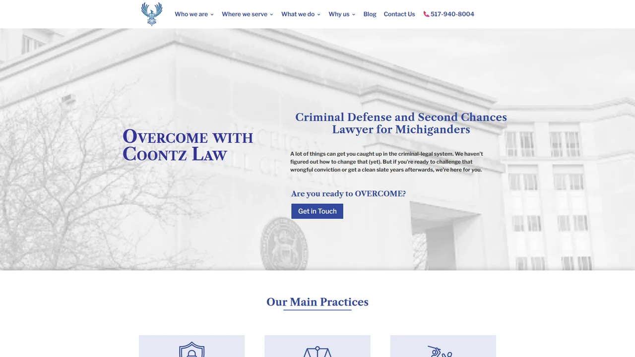 Coontz Law - Lansing, MI office in Lansing, Michigan