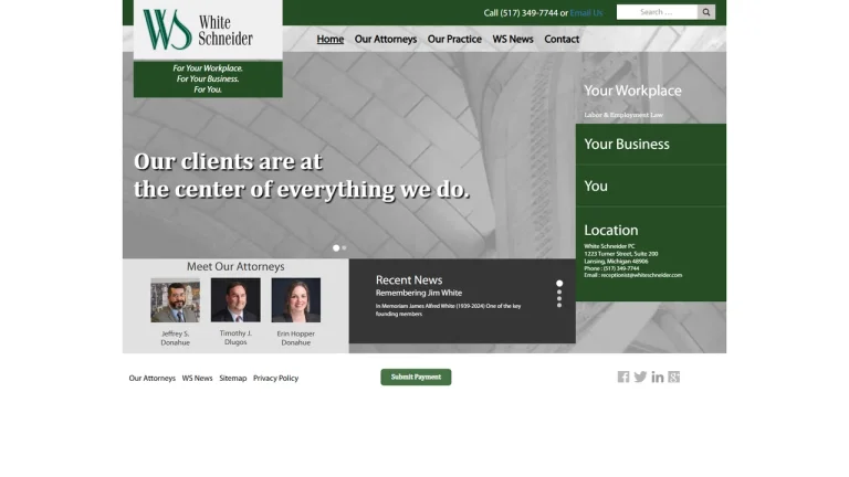 White Schneider PC - Lansing, MI - Attorney in Lansing