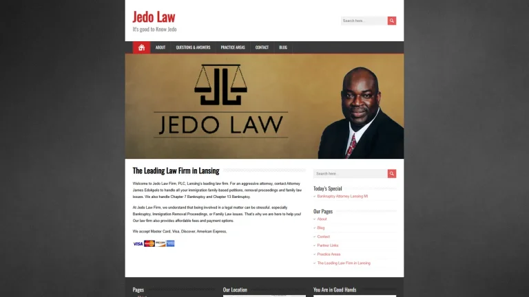 Jedo Law Firm PLC - Lansing, MI - Attorney in Lansing