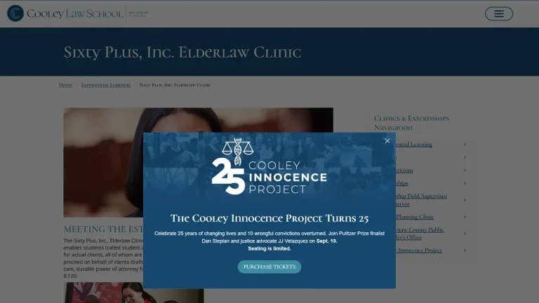 Sixty Plus, Inc. Elder Law Clinic - Lansing, MI - Attorney in Lansing