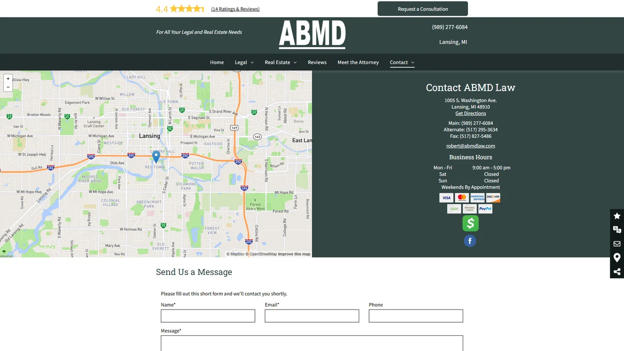 ABMD Law - Lansing, MI office in Lansing, Michigan