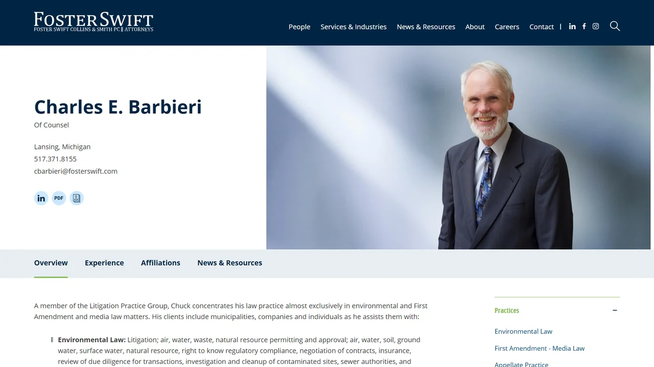 Charles E. Barbieri - Lansing, MI office in Lansing, Michigan