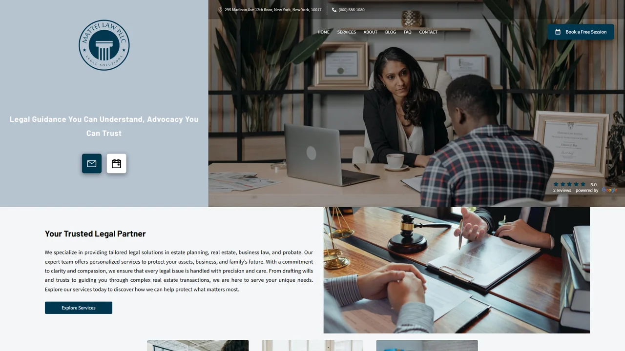 Mattei Law PLLC - NYC, New York office in New York City, New York