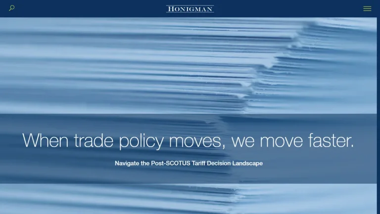 Honigman LLP - Lansing, MI - Attorney in Lansing