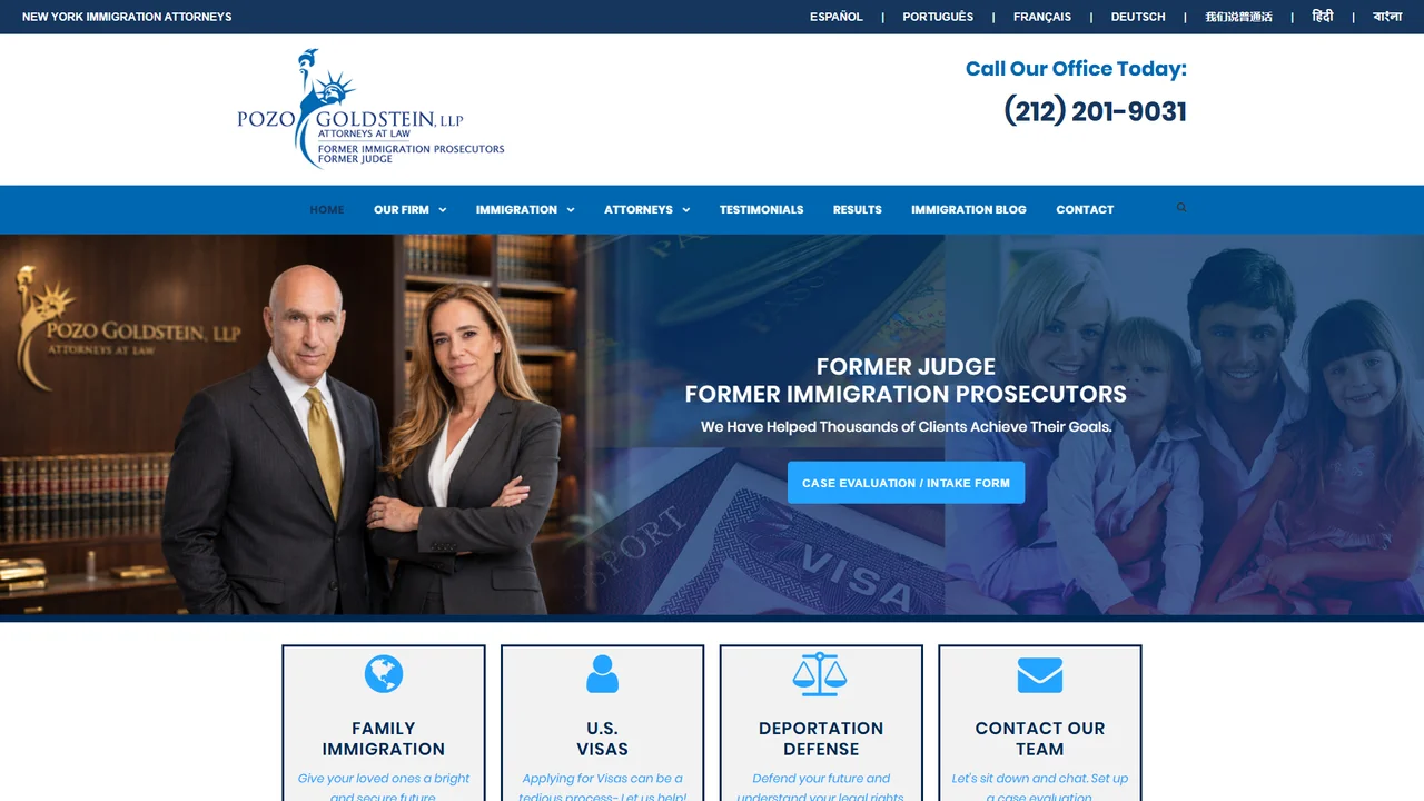 Pozo Goldstein, LLP - NYC, New York office in New York City, New York