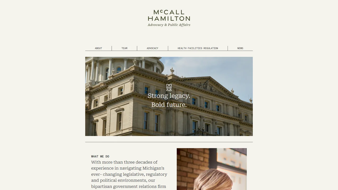 McCall Hamilton Advocacy and Public Affairs - Lansing, MI office in Lansing, Michigan