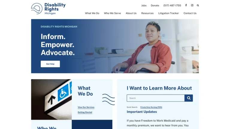 Disability Rights Michigan - Lansing, MI - Attorney in Lansing