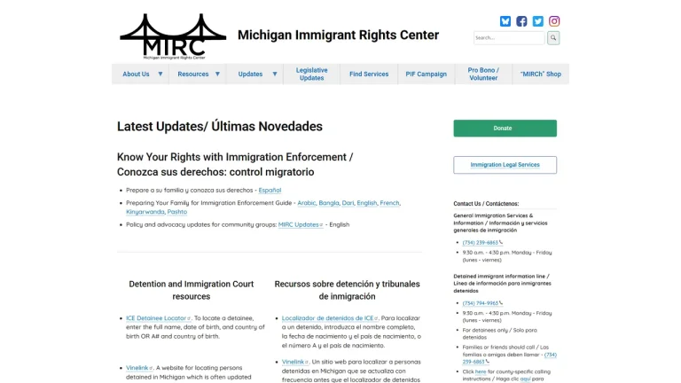 Michigan Immigrant Rights Center - Lansing, MI - Attorney in Lansing