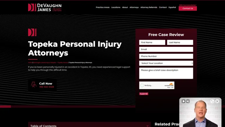 DeVaughn James Injury Lawyers - Topeka, KS - Attorney in Topeka