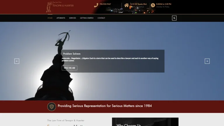 Tenopir and Huerter Law Firm - Topeka, KS - Attorney in Topeka