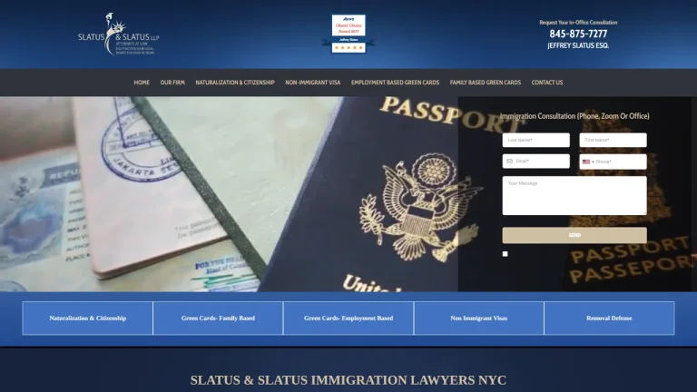 Slatus & Slatus Immigration Law Firm Of NYC - NYC, New York - Attorney in New York City