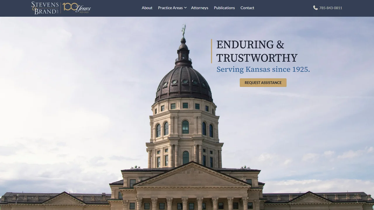 Stevens and Brand LLP Topeka, KS office in Topeka, Kansas
