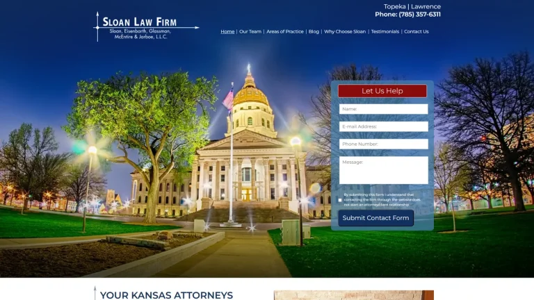 Sloan, Eisenbarth, Glassman, McEntire and Jarboe, L.L.C. - Topeka, KS - Attorney in Topeka