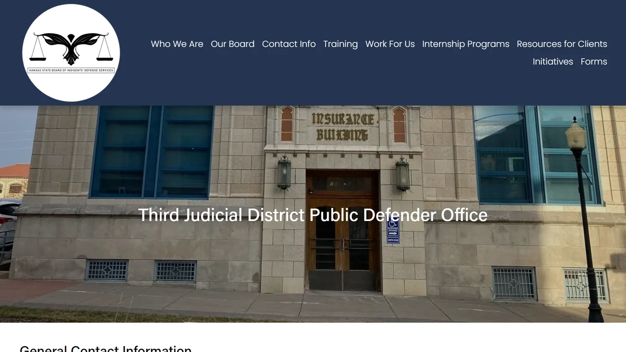 Shawnee County Public Defender - Topeka, KS office in Topeka, Kansas