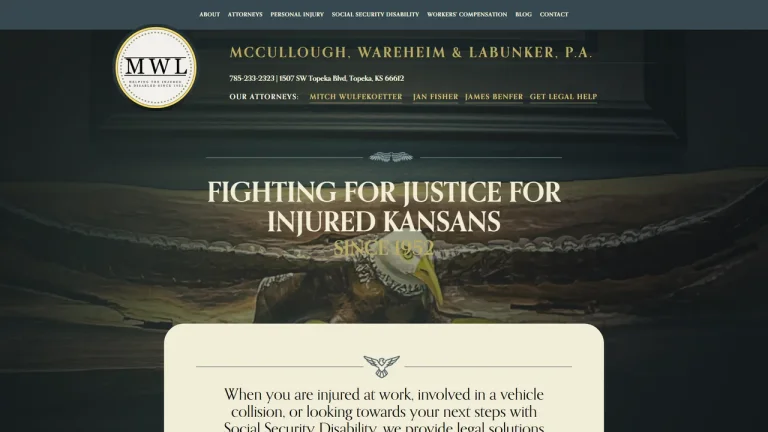 McCullough Wareheim & Labunker - Topeka, KS - Attorney in Topeka