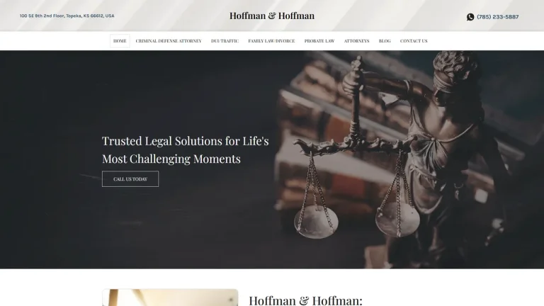 Hoffman and Hoffman Attorneys at Law - Topeka, KS - Attorney in Topeka