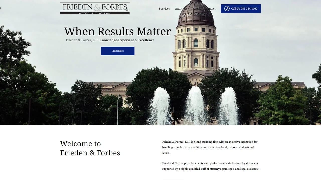 Frieden & Forbes, LLP - Topeka, KS office in Topeka, Kansas