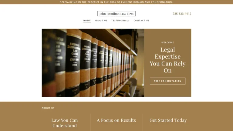 John Hamilton Law Firm - Topeka, KS - Attorney in Topeka