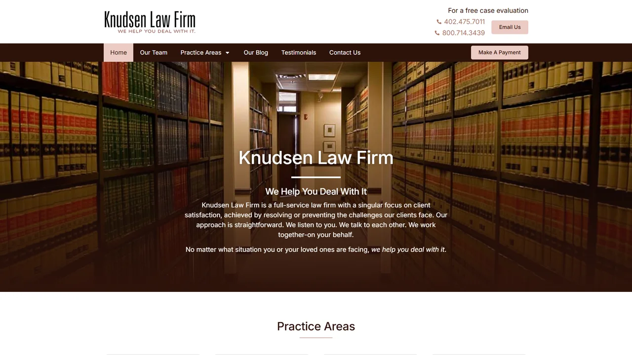 Knudsen Law Firm - Lincoln, NE office in Lincoln, Nebraska
