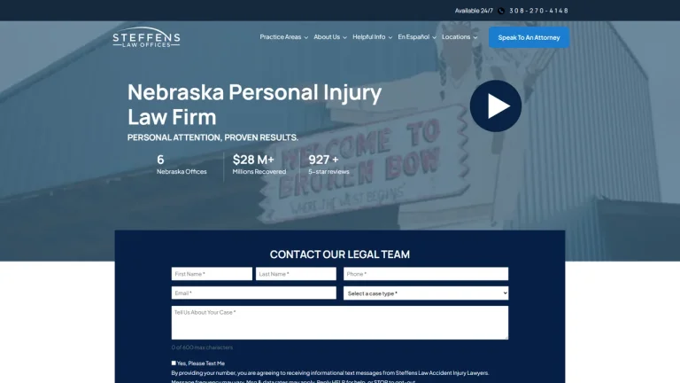 Steffens Law Accident Injury Lawyers - Lincoln, NE - Attorney in Lincoln