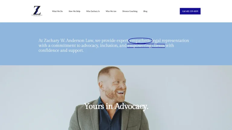 Zachary W. Anderson Law - Lincoln, NE - Attorney in Lincoln