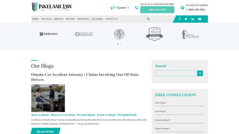 Inkelaar Law - Lincoln, NE - Attorney in Lincoln