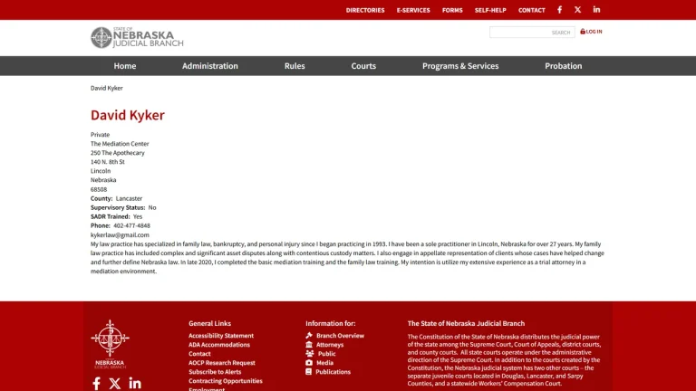 Kyker Law Office - Lincoln, NE - Attorney in Lincoln