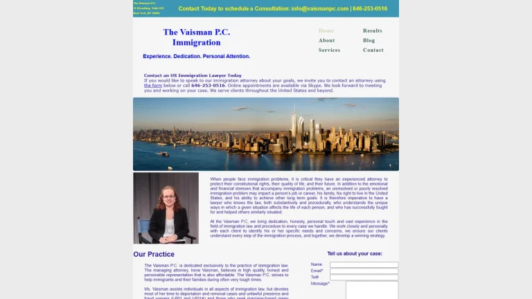 The Vaisman P.C. - NYC, New York - Attorney in New York City
