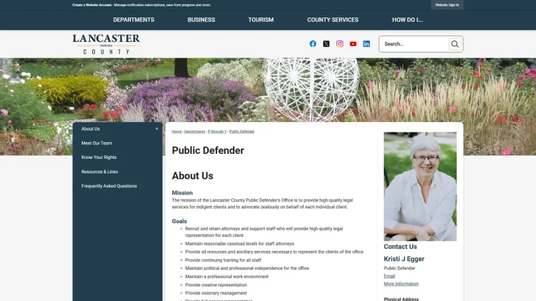 Lancaster County Public Defender - Lincoln, NE - Attorney in Lincoln