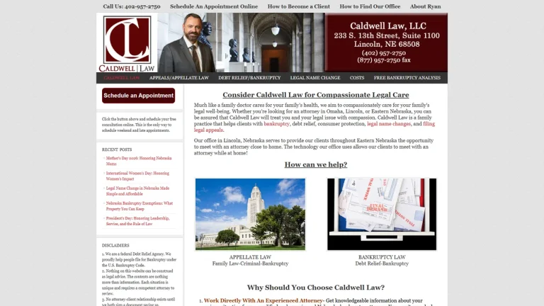 Caldwell Law, LLC, Lincoln, NE - Attorney in Lincoln