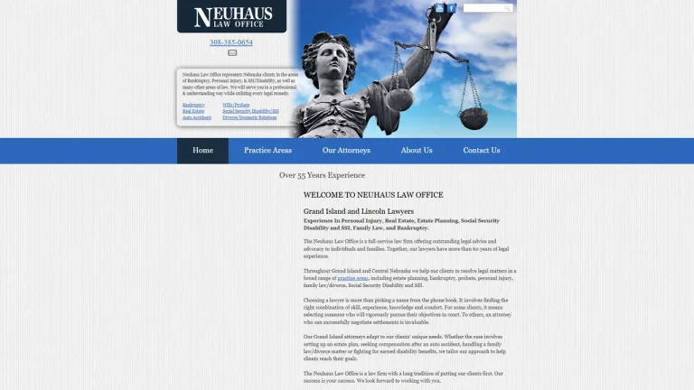 Neuhaus Law Offices - Lincoln, NE - Attorney in Lincoln
