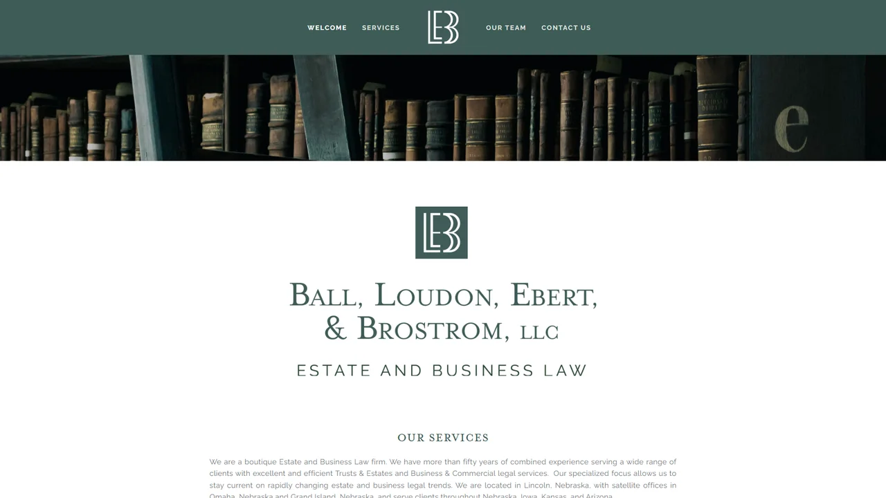 Ball, Loudon, Ebert and Brostrom, LLC - Lincoln, NE office in Lincoln, Nebraska