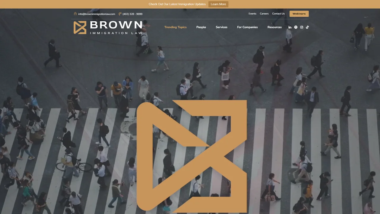 Brown Immigration Law PC, LLO - Lincoln, NE office in Lincoln, Nebraska