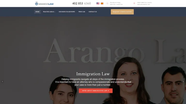 ARANGO LAW LLC - Lincoln, NE - Attorney in Lincoln