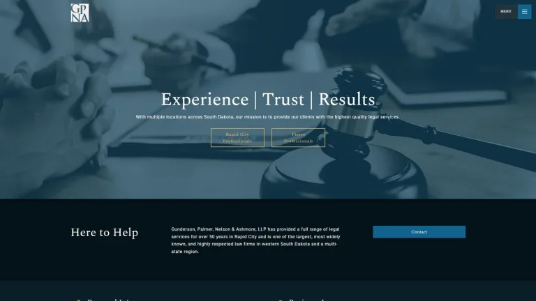 Gunderson, Palmer, Nelson and Ashmore, LLP - Pierre, SD - Attorney in Pierre