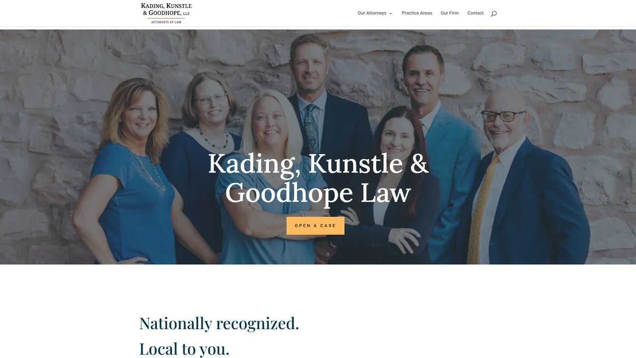 Kading, Kunstle & Goodhope, LLP - Sioux Falls, SD office in Sioux Falls, South Dakota