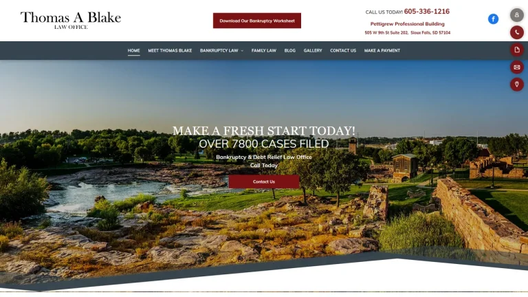 Thomas A Blake Law Office - Sioux Falls, SD - Attorney in Sioux Falls