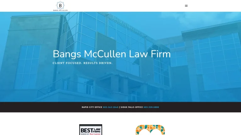 Bangs McCullen Law Firm - Sioux Falls, SD - Attorney in Sioux Falls