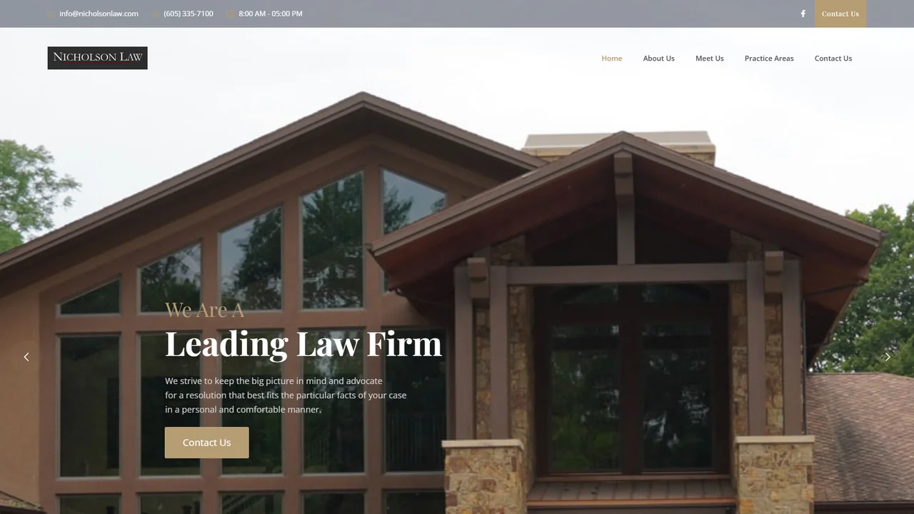 Nicholson Law - SIOUX FALLS, SD office in Sioux Falls, South Dakota