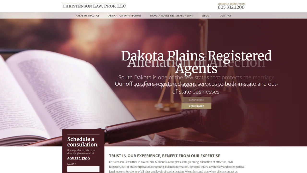 Christenson Law Office, Sioux Falls, SD office in Sioux Falls, South Dakota