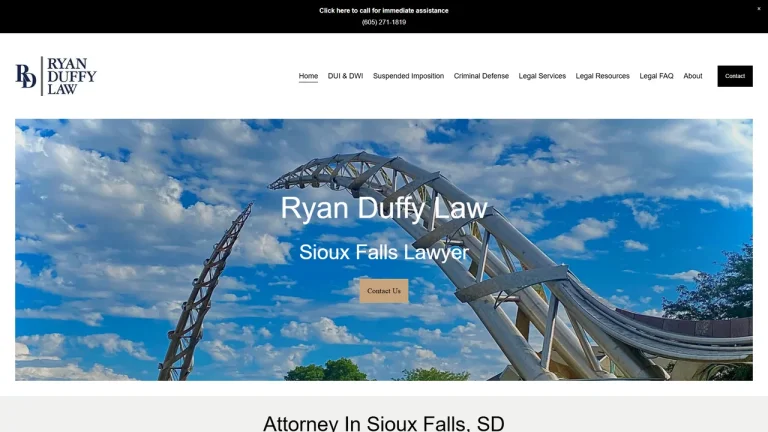 Ryan Duffy Law - Sioux Falls, SD - Attorney in Sioux Falls