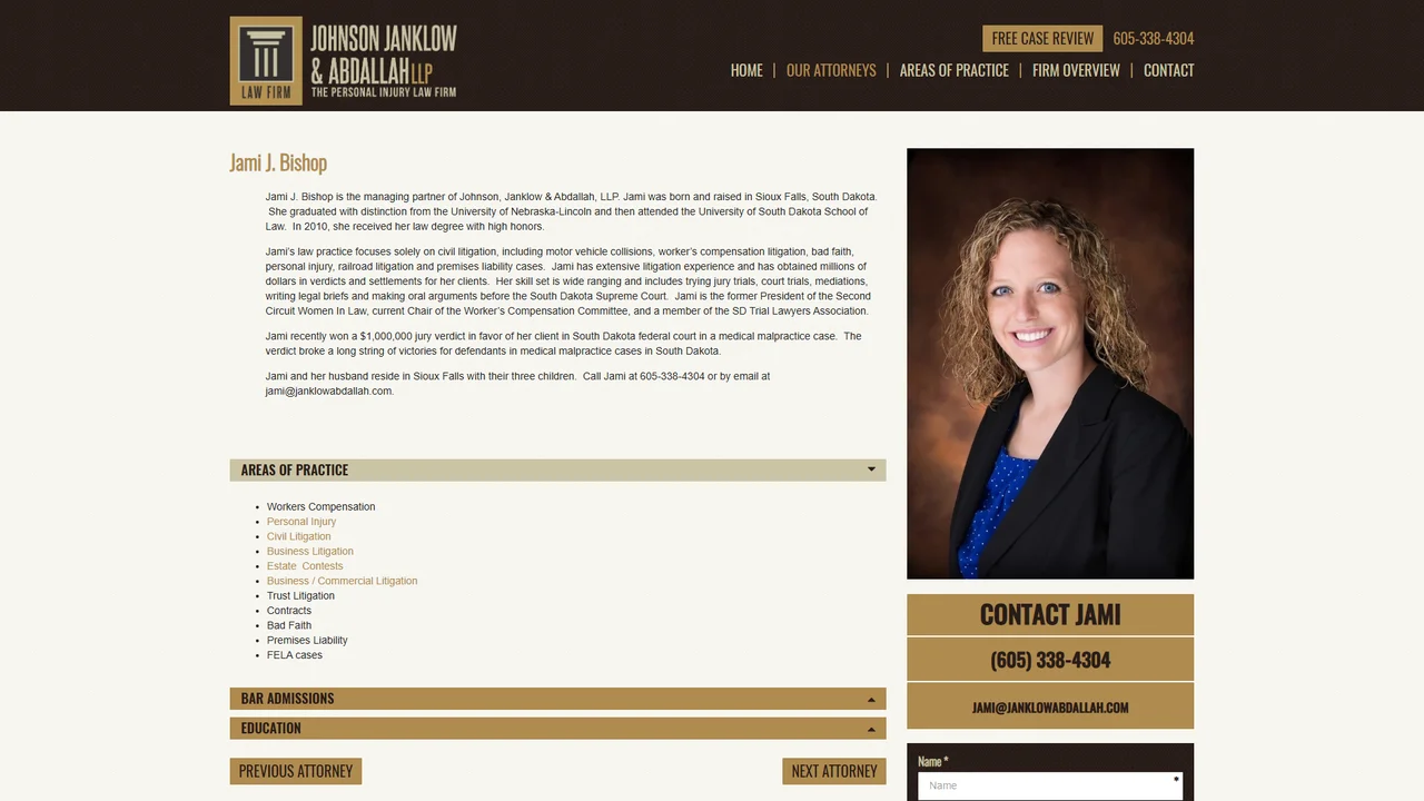 Jami Bishop - Sioux Falls, SD office in Sioux Falls, South Dakota