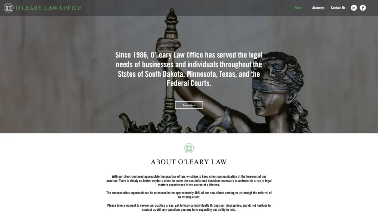 O'Leary Law Office Sioux Falls, SD - Attorney in Sioux Falls