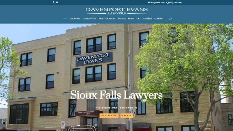 Davenport, Evans, Hurwitz and Smith, LLP - Sioux Falls, SD - Attorney in Sioux Falls