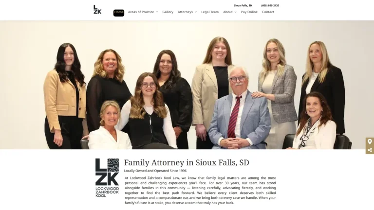 Lockwood & Zahrbock Kool Law Office, Sioux Falls, SD - Attorney in Sioux Falls