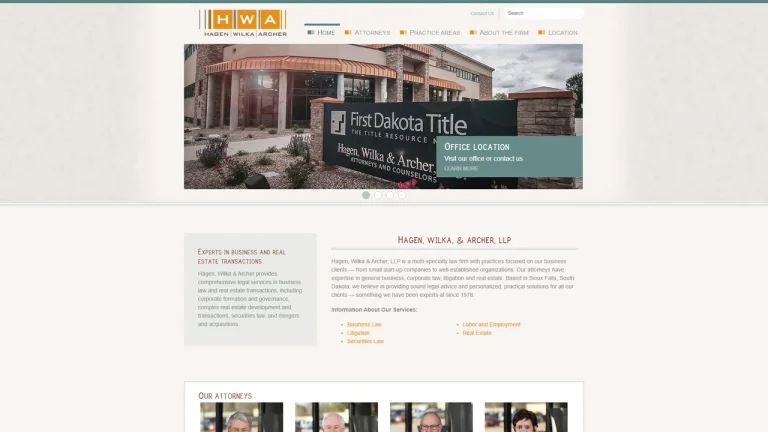 Hagen, Wilka & Archer, LLP - Sioux Falls, SD - Attorney in Sioux Falls