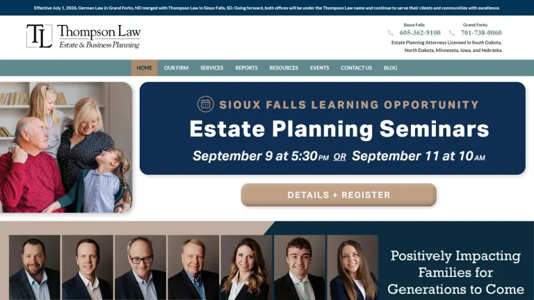 Thompson Law, PLLC Sioux Falls, SD - Attorney in Sioux Falls