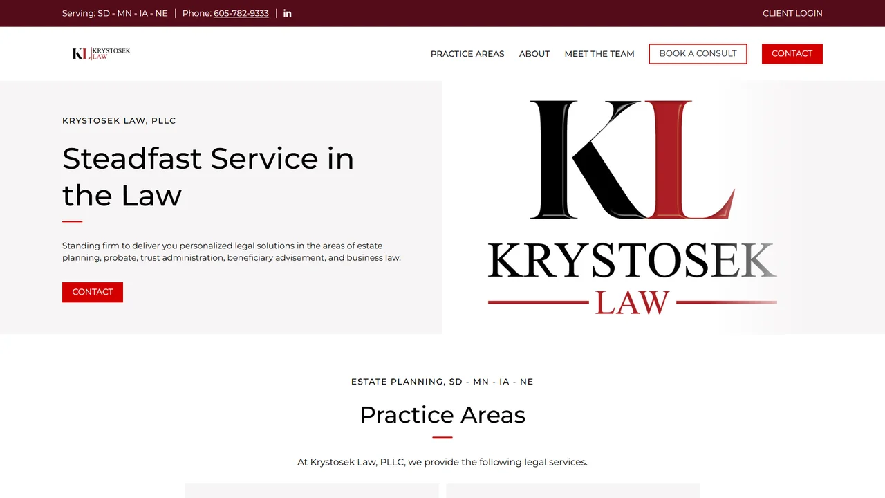 Krystosek Law - SIOUX FALLS, SD office in Sioux Falls, South Dakota