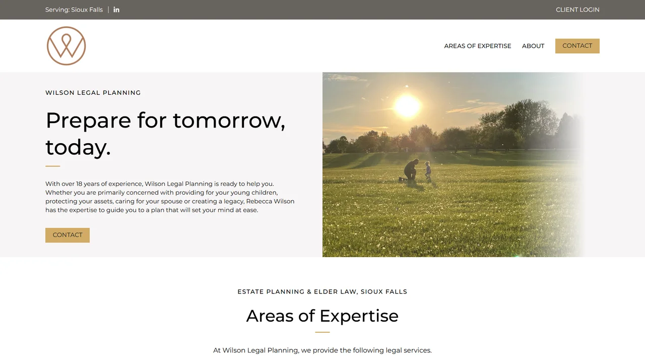 Wilson Legal Planning, Sioux Falls, SD office in Sioux Falls, South Dakota