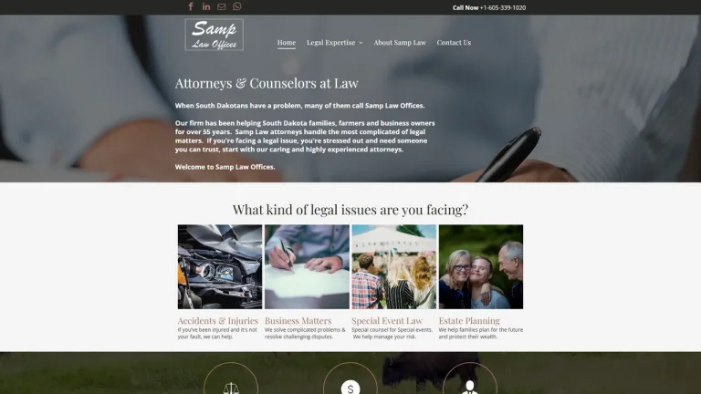 Samp Law Offices - Sioux Falls, SD - Attorney in Sioux Falls